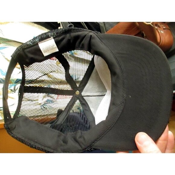 Mesh trucker Skater Cap  NEW True Vtg 90s CATERPILLAR CAT TRACTOR EMBROIDER OSFA - Picture 3 of 4